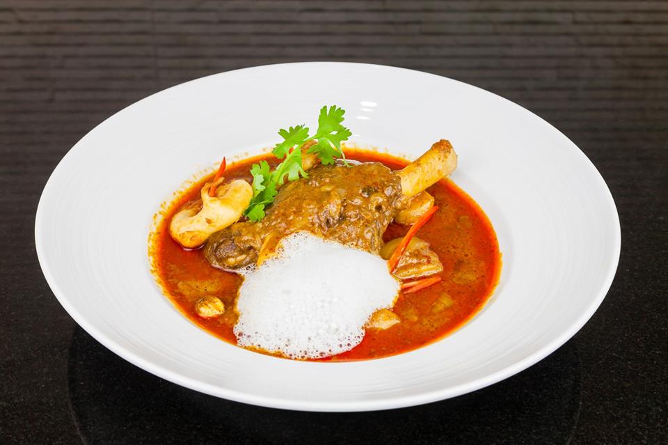 Coming from Chef’s heart is the recipe of Lamb Shank Massaman