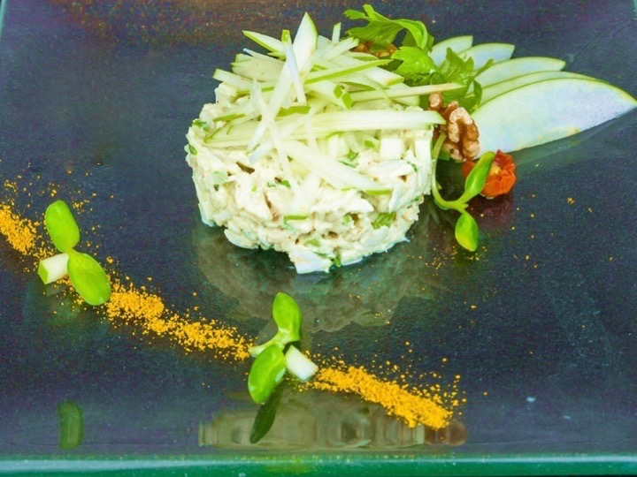 Indulge Bangkok - Enjoy the Crab and Apple Salad