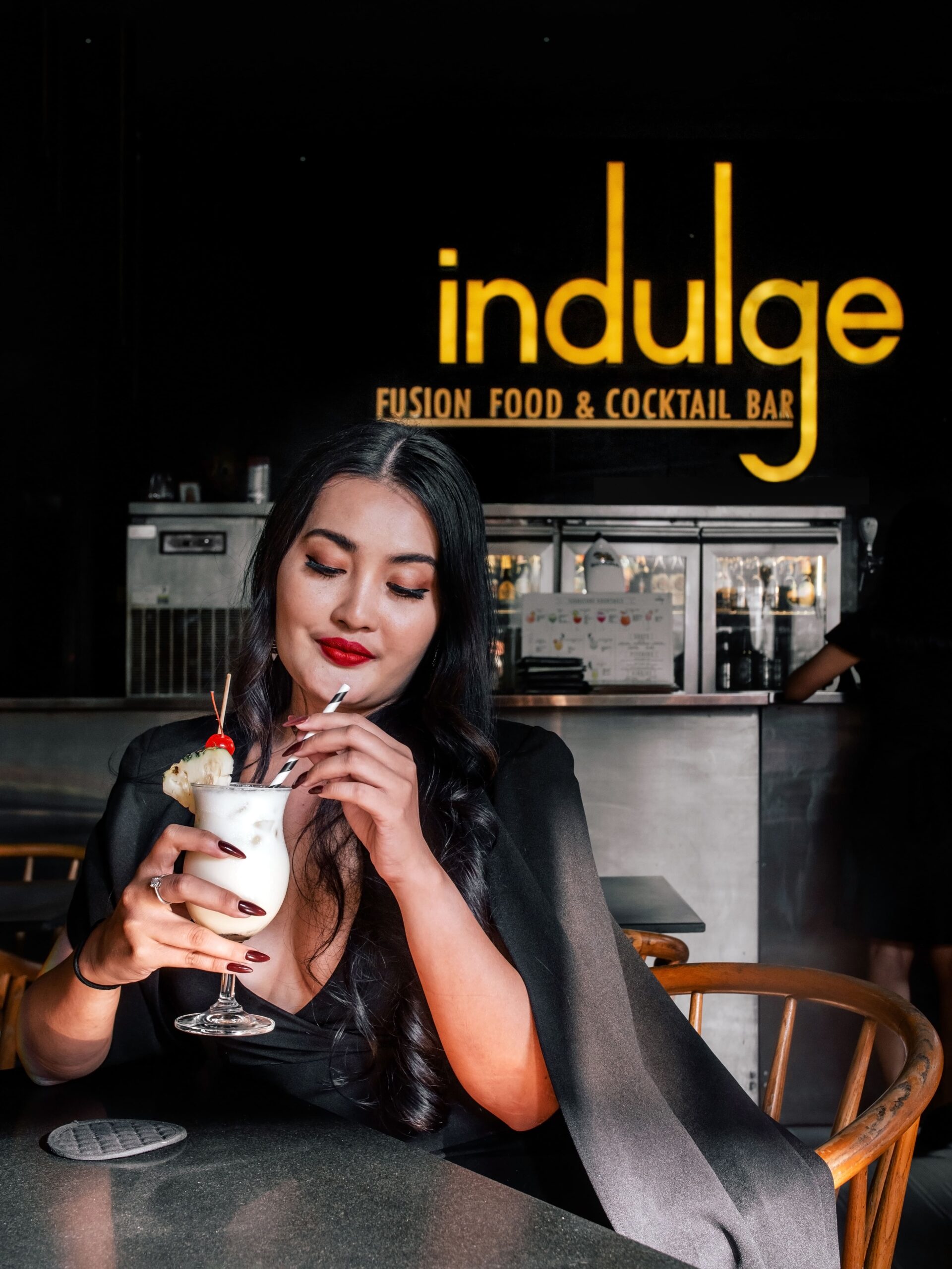 Casual date night at Indulge Fusion Food & Cocktail Bar Bangkok
