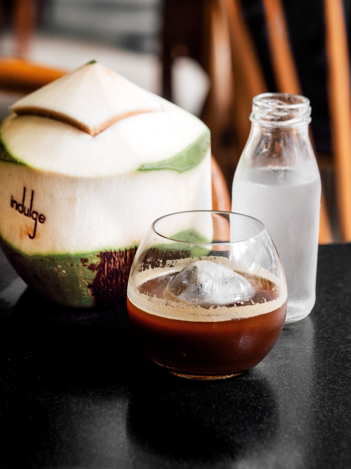 Alcohol-free drinks and refreshments at Indulge Bangkok