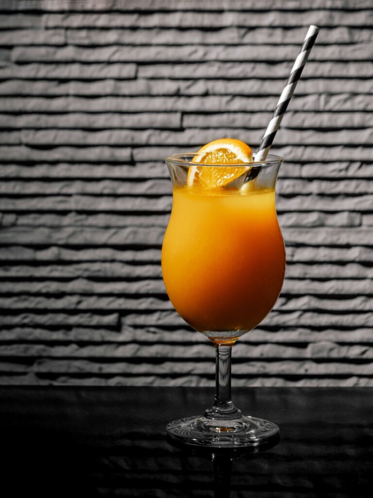 Freshly squeezed orange juice at Indulge Bangkok